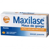 MAXILASE 200 U.CEIP/ml enfants-adultes comprimés 30 comprimés 